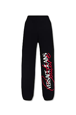 Versace Jeans Couture Sweatpants With Logo Womens Black