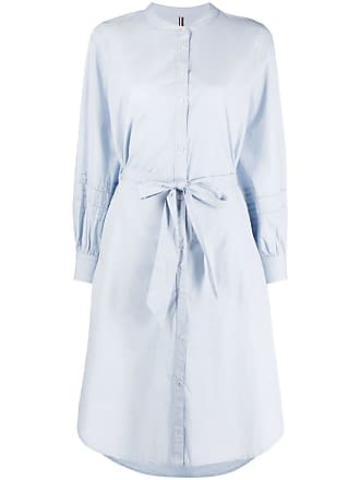 Tommy Hilfiger Cotton Checked Belted Shirt Dress Womens Clothing Dresses Casual and day dresses 