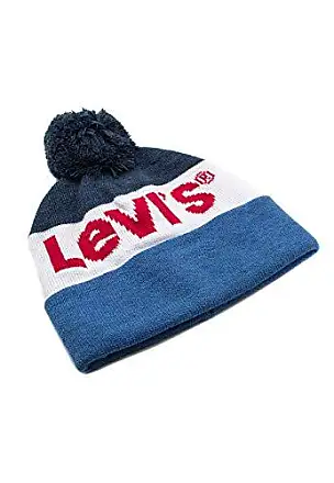 Levi's - Bonnet et gants bleu marine garçon
