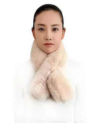 La Carrie Women's Faux Fur Collar Scarf Wrap Winter Neck Warmer Collar  Ladies White Scarf : : Clothing, Shoes & Accessories