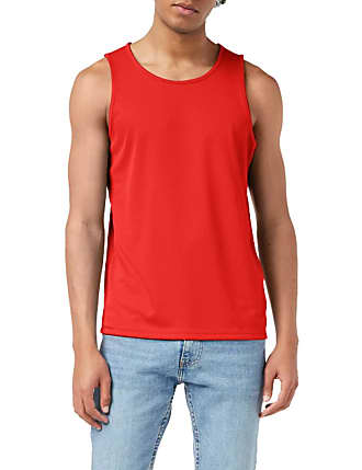 fruit of the loom womens sleeveless t shirts