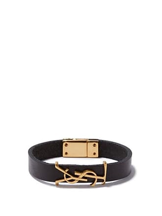 Black Chain-embellished lizard-effect leather belt, SAINT LAURENT, NET-A-PORTER