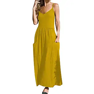 Vestido Piaui Xadrez - Aluf - Amarelo - Shop2gether