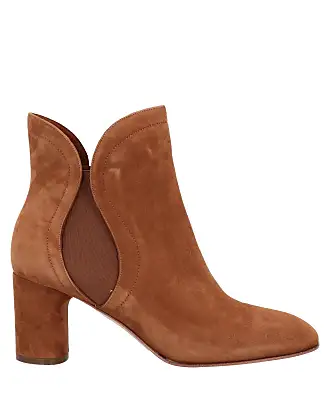 Casadei 130mm suede ankle boots - Brown