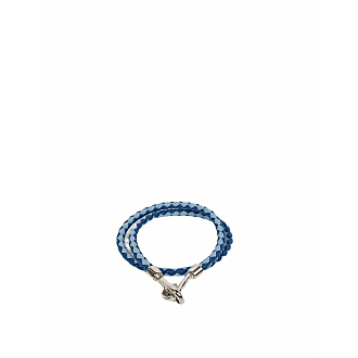 Taglia: L Donna Miinto Donna Accessori Gioielli Bracciali Bracelet with logo Blu 
