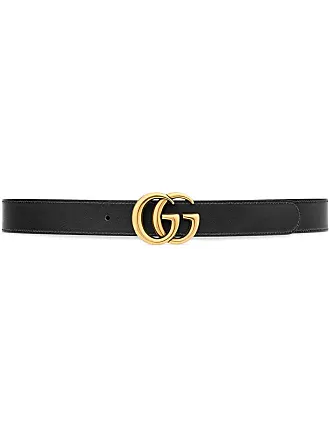 GG Marmont thin belt in light pink leather