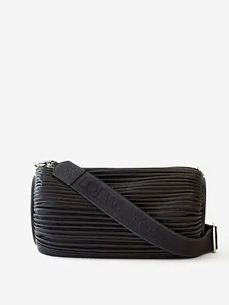 Loewe - Dice Pocket Embellished Leather Shoulder Bag - Black - One Size - Net A Porter