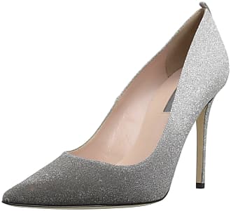 Click here to buy Miu Miu Bow-embellished glitter pumps at  MATCHESFASHION.COM