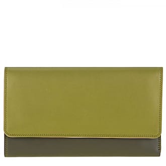 Mulberry Unisex Street Style Plain Leather Folding Wallet Logo