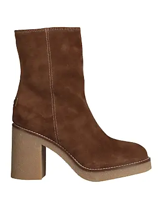 Brown 2024 bootie heels