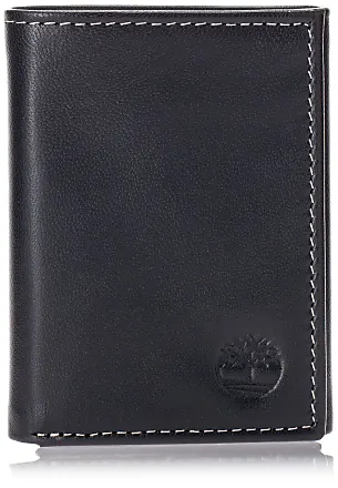 AllSaints Men's Clymer Logo Print Leather Wallet, Black, Size: 11x11x2CM