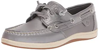 Gray womens sperry boat 2024 shoes