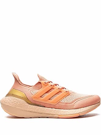 Adidas Women's Sleek Footwear White/Hazy Orange-Screaming Pink