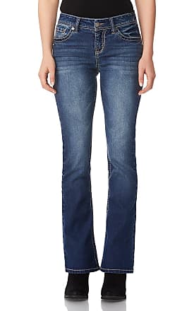 WallFlower Womens Plus Size Basic Legendary Stretch Bootcut Denim Jeans