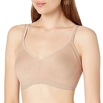 Warner's Womens Easy Does It No Bulge Wire-Free Bra, Toasted Almond, 2XL