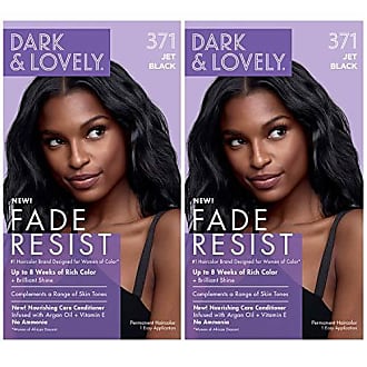 Softsheen Carson SoftSheen-Carson Dark and Lovely Fade Resist Rich Conditioning Hair Color, Permanent Hair Color, Up To 100 percent Gray Coverage, Brilliant Shine with