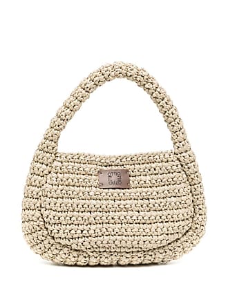 0711 Lilo interwoven mini bag - Grey