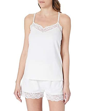Underwear Pajamas Sustainable Cotton Lace Ensemble Pyjama Emporio Armani en coloris Blanc Femme Vêtements Vêtements de nuit Pyjamas 