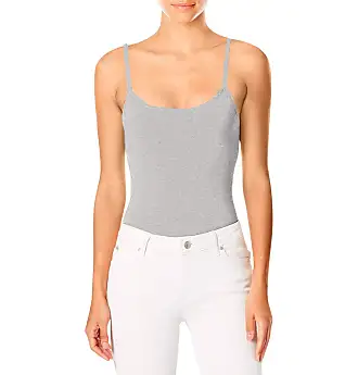 Hanes Women's Stretch Cotton Cami with Built-in Shelf Bra, White, XX-Large  at  Women's Clothing store