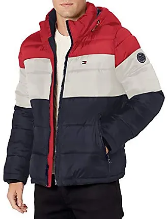 Tommy Hilfiger Men's Lightweight Quilted Faux Leather Puffer Jacket, Black,  S : : Clothing, Shoes & Accessories
