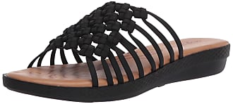 Easy Street Sing By Easy Street Woven Comfort Slide Sandal