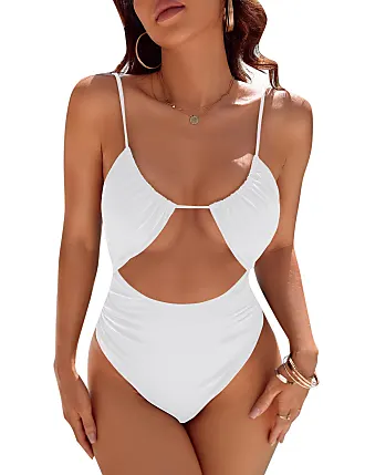 Blooming Jelly Womens One Piece Swimsuit Tummy Control Bathing