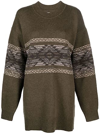 Keep In Touch jacquard-knit wool-blend sweater