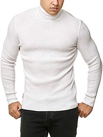 Red Bridge Hommes Pullover en Tricot Col Châle Basic Pull d'hiver Casual Fashion Sweater