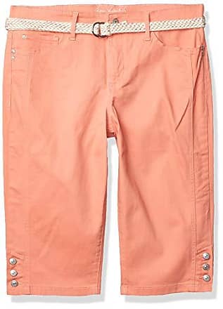 gloria vanderbilt elastic waist shorts