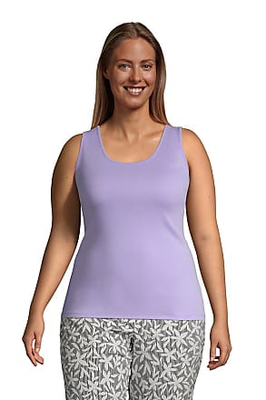 plus size cotton sleeveless shirts & tops