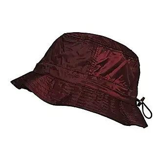 Chapeau de Pluie Femme Souple avec Motif à Carreaux - Casquettes Bonnets