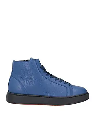 Mens blue on sale high top sneakers