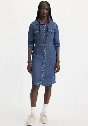 Kleider aus Denim in Blau: Shoppe jetzt bis zu −80% | Stylight