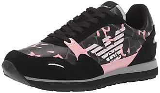 black armani trainers womens