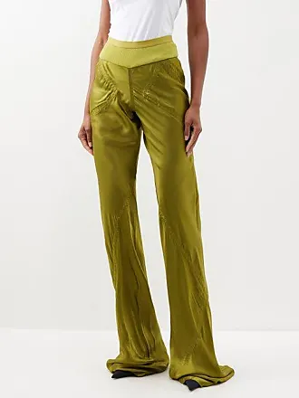 Belted Wide Leg Crop Pants - Rich Emerald