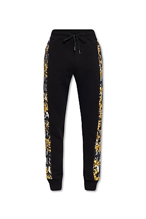 Versace Jeans Couture Sweatpants With Logo Mens Black