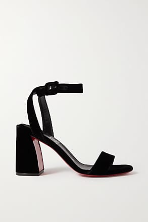 Christian Louboutin - Rosalie 100 Leather Sandals - Black - IT41 - Net A Porter