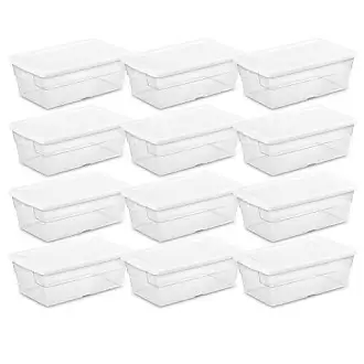 2x boîtes de rangement, carrées; en tissu, Cubique, 30x30x30 cm, gris