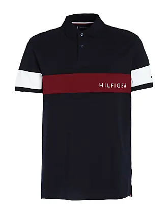 Buy Tommy Hilfiger Peach Dusk Slim Fit Polo T-Shirt for Men Online