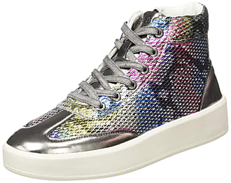 AllSaints Women's Tana Metallic High Top Sneakers