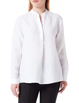 Langarm Blusen aus Leinen in Weiß: Shoppe bis zu −50% | Stylight