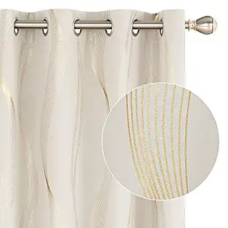  Deconovo Grey Blackout Curtains, Curtains 63 Inch Length 2  Panels, Constellation Pattern Foil Printed Curtain, Grommet Light Blocking  Curtains, Thermal Insulated Curtains for Bedroom, 42 x 63 Inch : Home &  Kitchen