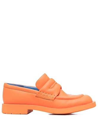 Tod's Orange Leather Bow Slip On Loafers Size 39 Tod's