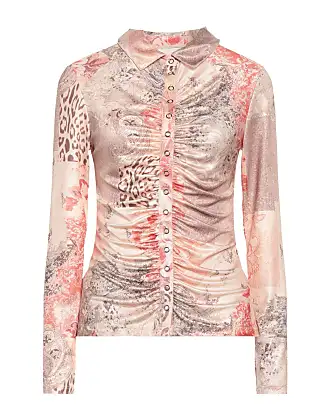  GUESS Women's Long Sleeve Lensie Top, Pink Roses Multi, Large :  Clothing, Shoes & Jewelry
