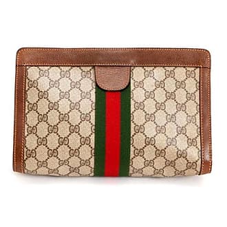 Pochette Gucci in Pelle Marrone - 35070479