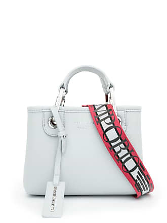 Emporio Armani Recycled Pvc Gummy Shoulder Bag in White