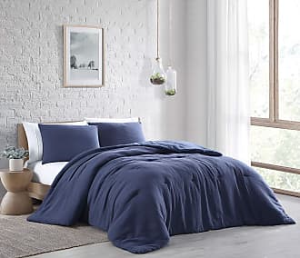 Geneva Home Fashion Annika 3 pc Comforter Set, Queen, Navy