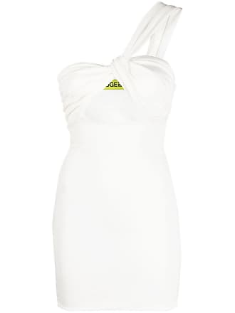 Gauge81 cut-out one shoulder dress - women - Viscose/Rayon - S - White