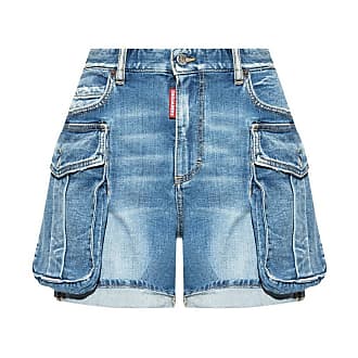 Temperley London Denim Shorts in het Blauw Dames Kleding voor voor Shorts voor Jeans en denim shorts 