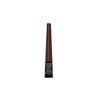 Revlon Skinny Liquid Eyeliner by Revlon, ColorStay Eye Makeup, Waterproof, Smudgeproof, Longwearing with Ultra-Fine Tip, 303 Mahogany Flame, 0.08 Fl Oz (Pack